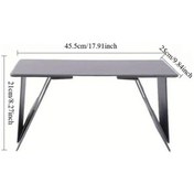 Resim Sunshine022 Mıanqı Auto Katlanır Araç Masası Kaymaz Yüzey Hafif Taşınabilir Siyah 