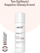 Resim Veela kapatıcı - cilt tonu eşitleyici 50 faktör cc krem luminous color correctıng cc cream spf 50 