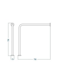 Resim Deppot Bedensel Engelli Yerden Duvara Tutunma Barı P.33005 Çok Renkli 