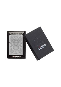 Resim Zippo 254b Reg Hi Pol Brass Wo Solid Brass Çakmak Çok Renkli 