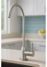 Resim Paslanmaz Aç Kapa Arıtma Musluğu Su Arıtma Cihazı Musluğu, Hijyenik Ve Dayanıklı 225 Gr 250 Gr 