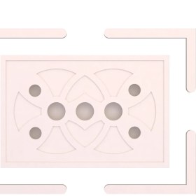 Resim Motifpiyer Tavan Spot Göbek KENARLI-KARE-23-90X60 L-Dis Citali 