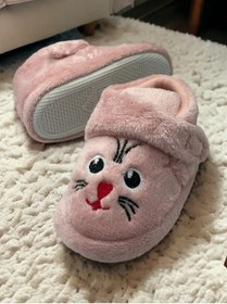 Resim casso Köpek Figürlü Unisex Çocuk Anaokulu Kreş Ev Kaydırmaz Taban Panduf 