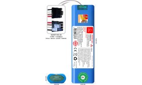 Resim Robogil Arçelik RS 9131 2900mAh Uyumlu Robot Süpürge Pili B2920BS-Arç-003 