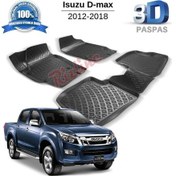 Resim Isuzu D-Max 3D Havuzlu Paspas 2012-2018 