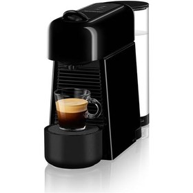 Resim Nespresso Essenza Plus Siyah Kapsüllü Kahve Makinesi D45 