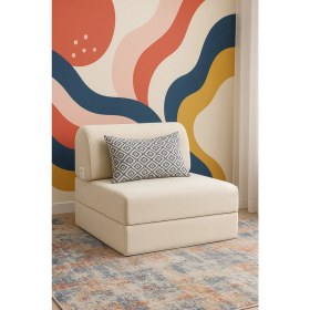 Resim Homedius Magic Katlanır Yataklı Koltuk Bej-Tek 