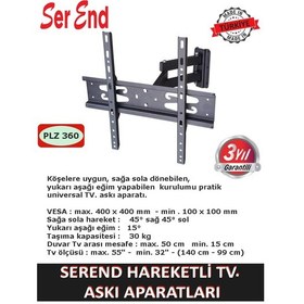 Resim Serend Hareketli Tv Askı Aparatı 