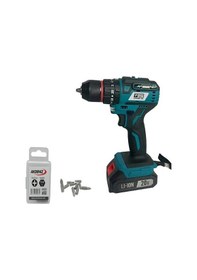 Resim Catpower 1320 20V 2AH Li-ion Çift Akülü Darbeli + Akd PH2/25 Uç Set 