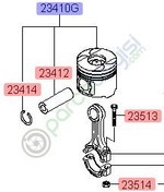 Resim Kia Carnival Piston Pim Seti Orjinal | 234104X933 