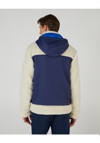 Resim Skechers M Outdoor Fleece Full Zip Sherpa Erkek Offwhite Mont S242039-102 Beyaz 