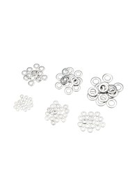 Resim Geeksen 105 Parça Paslanmaz Çelik Pul Seti - 6 Farklı Boyut M3/m4/m5/m6/m8/m10 - Ev Ve Endüstriyel Kullanım 