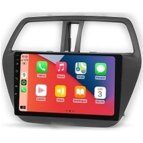 Resim Suziki S-cross 2013-2020 8gb Ram 64gb Hafıza 8 Çekirdek Carplay Kamera Android Multimedya 9" 