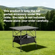 Resim Masa Montaj Parçaları, Masaüstü Tahta Braketi Çapraz Bar File Cep Aksesuarları, Katlanır Dış Mekan Masası için Uygun: Masaüstü, Braket, Çapraz Bar, File Cep Taşınabilir Katlanır, Kamp Masası - Hafif Dış Mekan Piknik Masası, Klasik Tasarım 