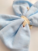 Resim Blue Lamb Muslin 