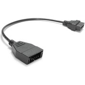 Resim Gm Obd2 Araç 12 Pin 16 Pine Çeviren Adaptör Bağlantı Kablosu Diğer