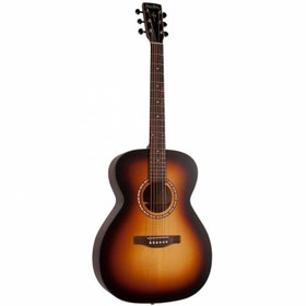 Resim Simon & Patrick Songsmith Concert Hall A3T Elektro Akustik Gitar (Burst) 