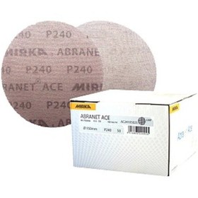 Resim Mırka Abranet Ace 150Mm Tel Cırt Zımpara P240 5 Adet 