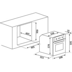 Resim Çetintaş W5264 Ts Airfry (Yağsız Fritöz) Ankastre Fırın 