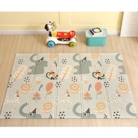 Resim MooieBaby's Circus Katlanabilir Oyun Matı Oyun Halısı 150 X 180 X 1 Cm 