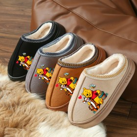 Resim Disney Peluş Kayma Terlikler - Yumuşak EVA İç Mekan Ev Ayakkabısı, Puuh Bear Yüzü ve Bal Kavanozu Tasarımı, Şık Unisex Her Sezon Konfor, Çok Renkli Seçenek (Resmi Lisanslı) Erkek & Bayanlar İçin, Eve Özel Ayakkabılar, Winny The Pooh Ve Kaplan 2D Baskılı, Pelüş Astarlı, Elde Yıkanabilir Dayanıklı Eva Tabanlığa, Siyah Gri Bej Kahverengi Gibi Çeşitli Renklerde 