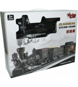 Resim Popüler Sepet Işıklı ve Sesli Classic Buharlı Tren - FF-1613A 