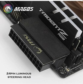 Resim Msı Loglolu Atx Güç Kaynağı 24 Pin Işıklı Konnektör Başlık 