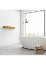 Resim Belize 120 cm Çamaşır Kurutma Askısı 7 Gözlü Duvara Monte Çamaşır Askısı Antrasit 