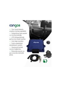 Resim Cangaz Sıralı Lpg Ecu Ekü Map Tesisat Anahtar Düğme Seti Tüm Araçlara Uygun 