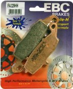 Resim Kawasaki Er-6 N Ön Fren Balatası Ebc Fa229Hh Sinterli Balata 