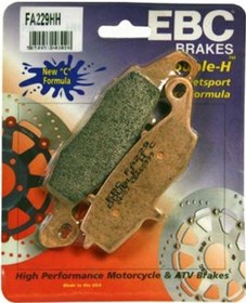 Resim Kawasaki Er-6 N Ön Fren Balatası Ebc Fa229Hh Sinterli Balata 