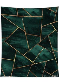 Resim Mermerit Sofistike Pamuk Rahat Polar Tv Battaniyesi 