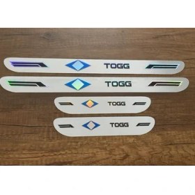 Resim Togg Aynalı Kapı Eşiği 4'lü Seti 