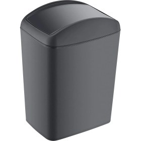 Resim Soft Çöp Kutusu Döner Kapak 5 Lt Antrasit 