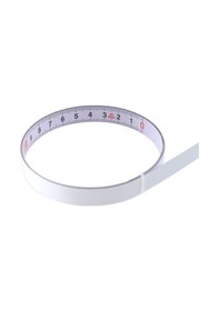 Resim Pazly 4m Yapışkan Ölçekli Çelik Cetvel Tutkal Ölçeği Şerit Ölçüsü Kendinden Yapışkanlı Cetvel Diğer 