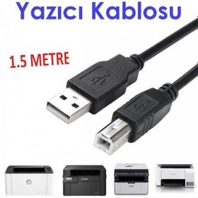 Resim HP OFFİCEJET PRO 6230 1,5m Metre Usb 2.0 Yazıcı Printer Kablosu 