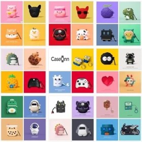 Resim Esmo Home Caseonn Airpods 4.nesil/anc Kılıf Karakter Figürlü Angr 