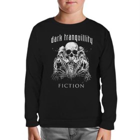 Resim Dark Tranquillity - Fiction Siyah Çocuk Sweatshirt 