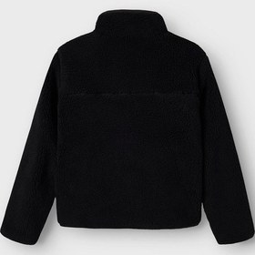 Resim Name It Nknmattıa Sherpa Unisex Çocuk Ceket 13241683 Siyah 