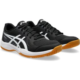 Resim Asics Upcourt 6 Unisex Voleybol Ayakkabısı 1071A104-001 Siyah 