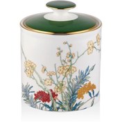 Resim Lamedore 1LIN-CA011M Kavanoz Blossoms Medium Canister With Lid 12x15 cm 