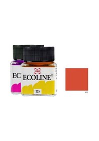 Resim Talens Ecoline Sıvı Suluboya 30ml - Burnt Sienna 411 