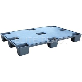Resim Eliteplast Marka 80X120 Cm Içiçe Geçebilen Kapalı Plastik Palet 