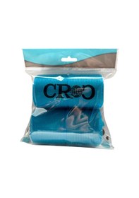 Resim Croc 1208 Mavi Cırtlı Sünger Bigudi 4lü Çap 6cm Mavi 