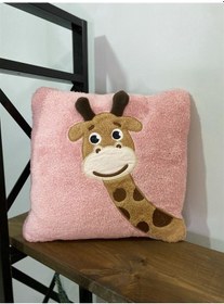 Resim Zürafa Peluş Yastık - KARIŞIK 