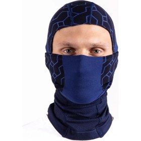 Resim Oil Company Unisex Yüzü Komple Saran Soğuk Geçirmez Sıkmaz Profesyonel Termal Kar Maskesi 