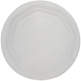 Resim Tek Kullanımlık Plastik Tabak - 19 Cm. - 10 Adetlik 3 Paket 