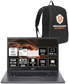 Resim ACER Extensa 15 EX215-55 i7-1255U 32GB RAM 512GB SSD 15.6'' FHD W11H Dizüstü Bilgisayar & PER4 ÇANTA 