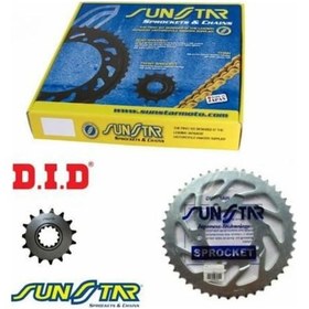 Resim Bmw F 750 Gs Zincir Dişli Set Did Vx3 Xring-Sunstar Dişli 507160144 