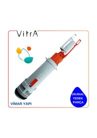 Resim Vitra 436317yp Gömme Rezervuar Boşaltma Grubu Alt Kısmı Oval Turuncu 